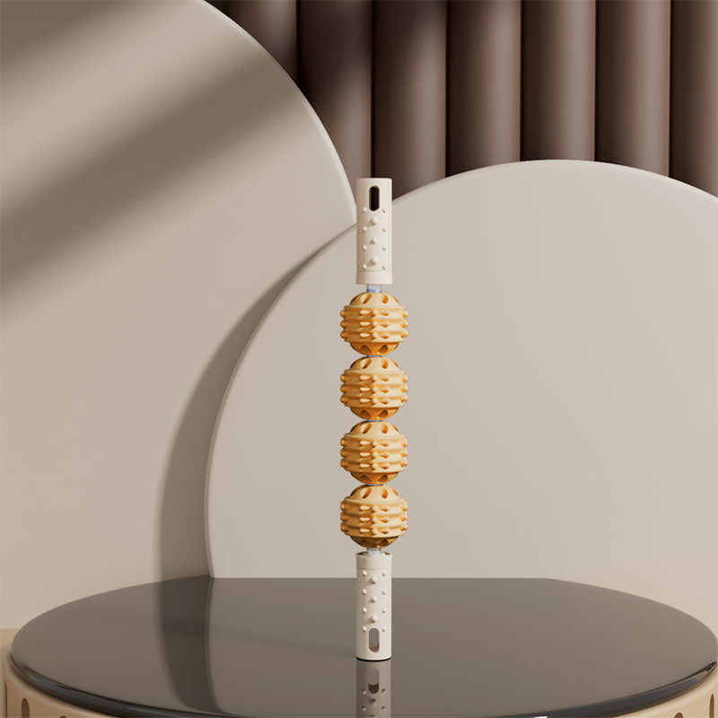 Foam Roller for Leg Training ? Yoga Cylinder and Leg-Shaping Massage Stick