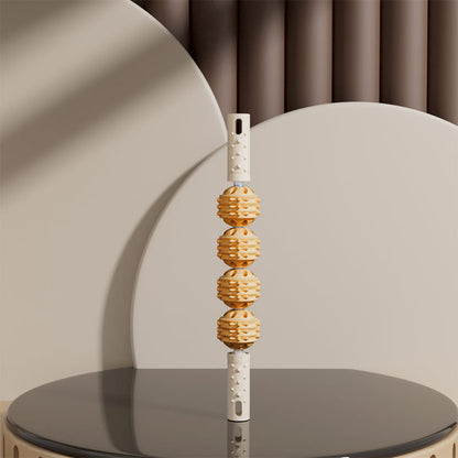 Foam Roller for Leg Training ? Yoga Cylinder and Leg-Shaping Massage Stick