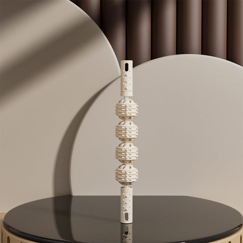 Foam Roller for Leg Training ? Yoga Cylinder and Leg-Shaping Massage Stick