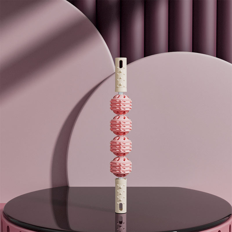 Foam Roller for Leg Training ? Yoga Cylinder and Leg-Shaping Massage Stick